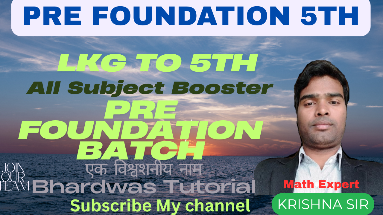 LKG to 5th Fondations